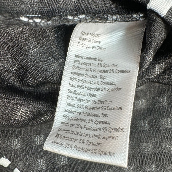 Tabitha Black White Check Print Sleeveless Mini Dress Womens Size 6 Zip Closure - Picture 4 of 10